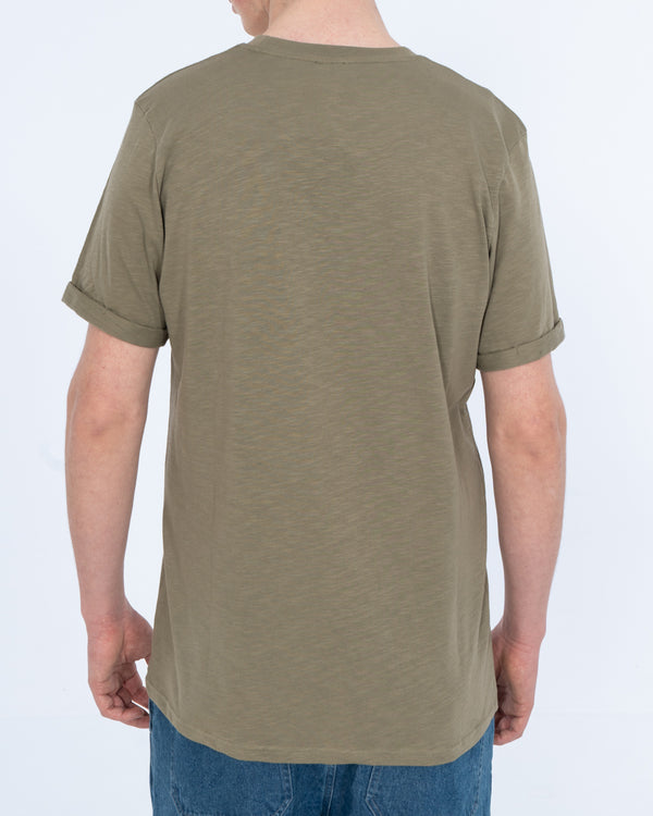 2t Arlo Tall Utility Pocket T-Shirt (khaki)