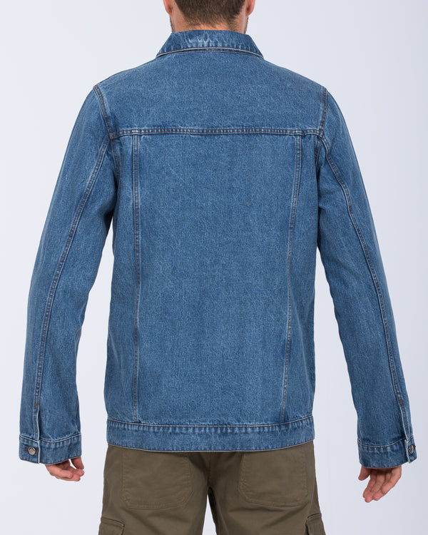 2t Tall Denim Jacket (mid wash)