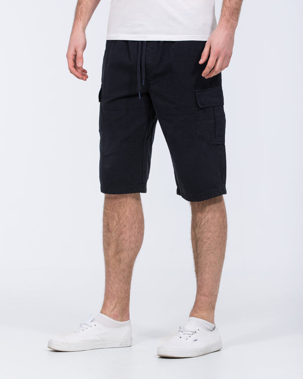 2t Micah Tall Ripstop Cargo Shorts (navy)