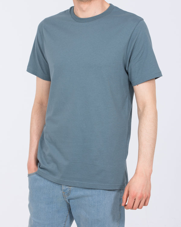 2t Lenny Tall Regular Fit T-Shirt (mid blue)