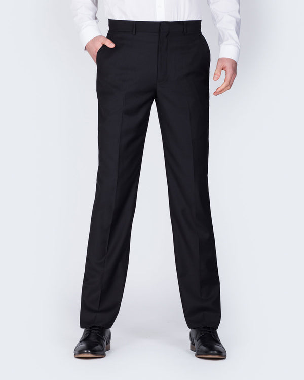 2t Tall Regular Fit Trousers (black)