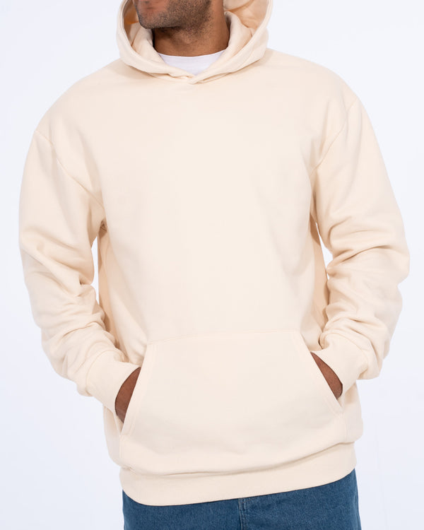 2t Blaine Tall Heavyweight Oversized Hoodie (ecru)