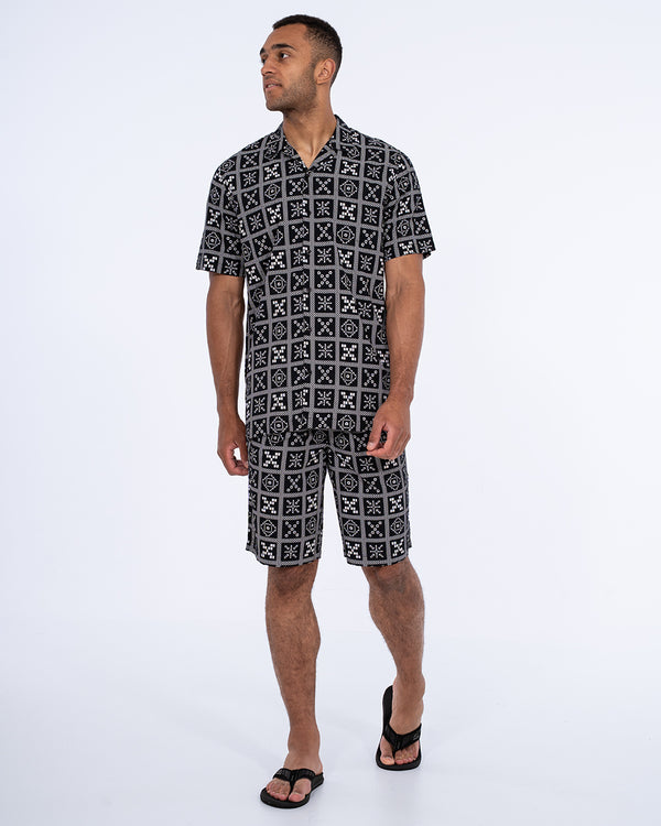 2t Etienne Tall Shorts (black/white)