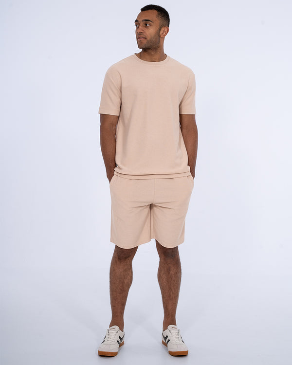 2t Kai Tall Textured T-Shirt (cement)