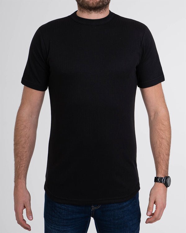 2t Tall Short Sleeve Thermal Baselayer (black)