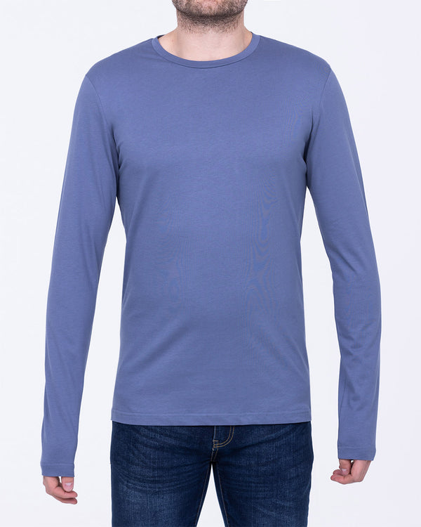 2t Tall Long Sleeve T-Shirt (stone blue)