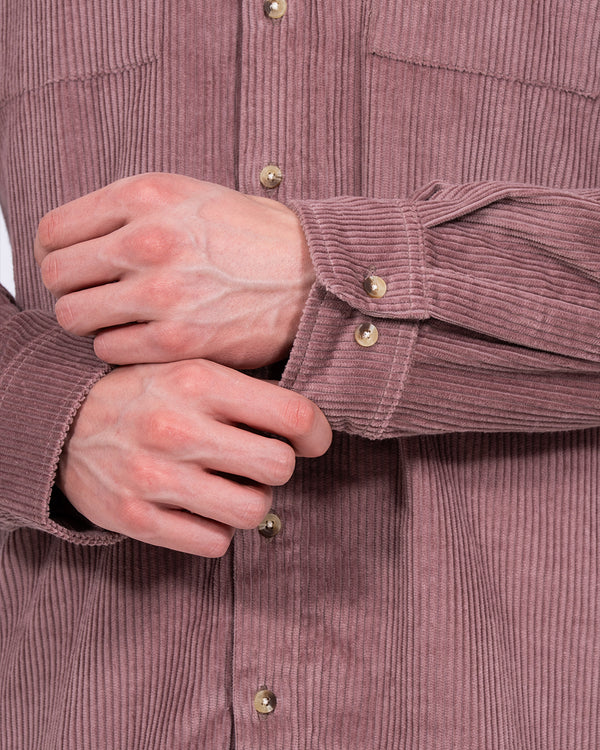 2t Ashgrove Tall Cord Overshirt (mauve)