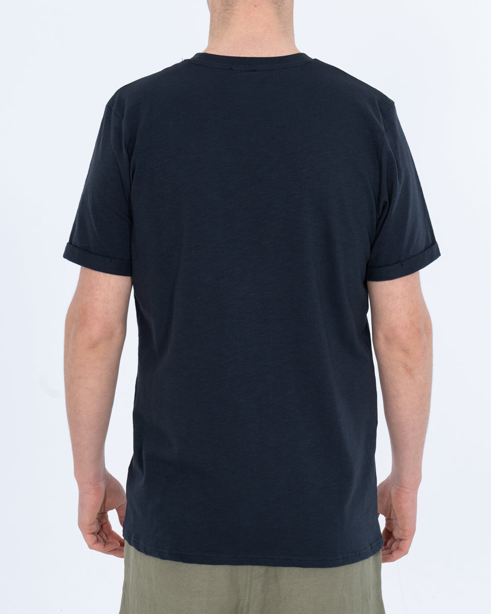 2t Benji Tall Mens Embroidered Pocket T-Shirt (navy) | Tall Mens