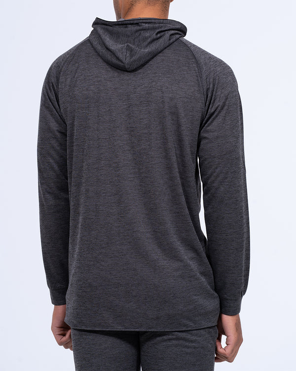 2t Lightweight Tall Training Hoodie (grey)