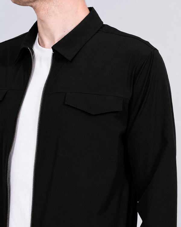 2t Westray Tall Overshirt (black)