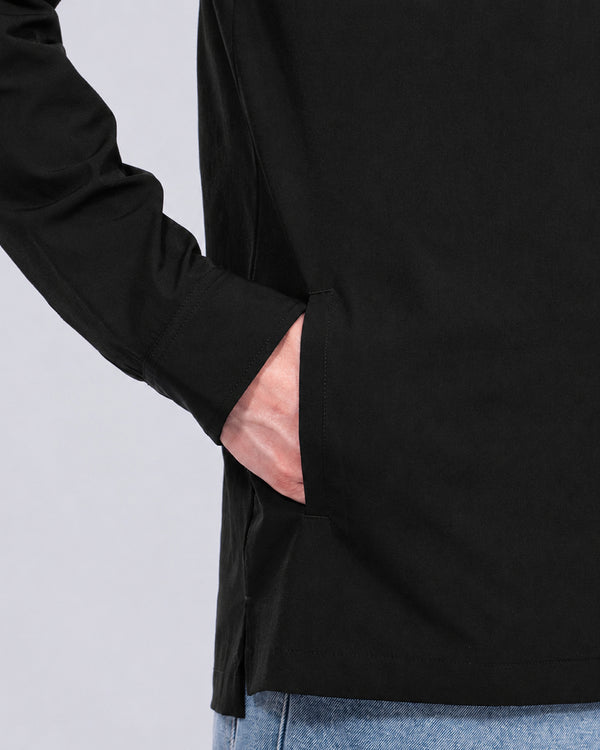 2t Westray Tall Overshirt (black)