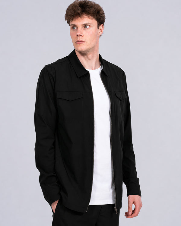 2t Westray Tall Overshirt (black)