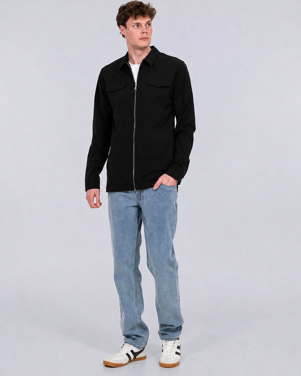 2t Westray Tall Overshirt (black)