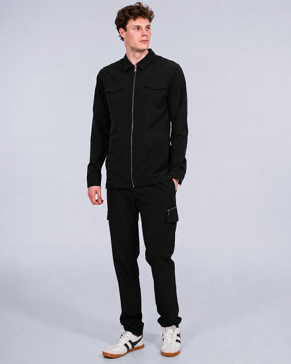 2t Westray Tall Overshirt (black)