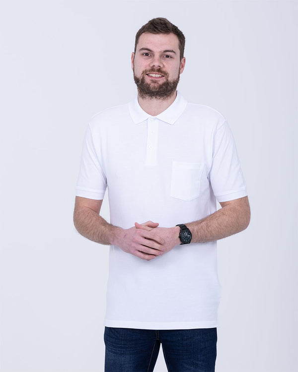 North 56 Regular Fit Tall Polo Shirt (white)