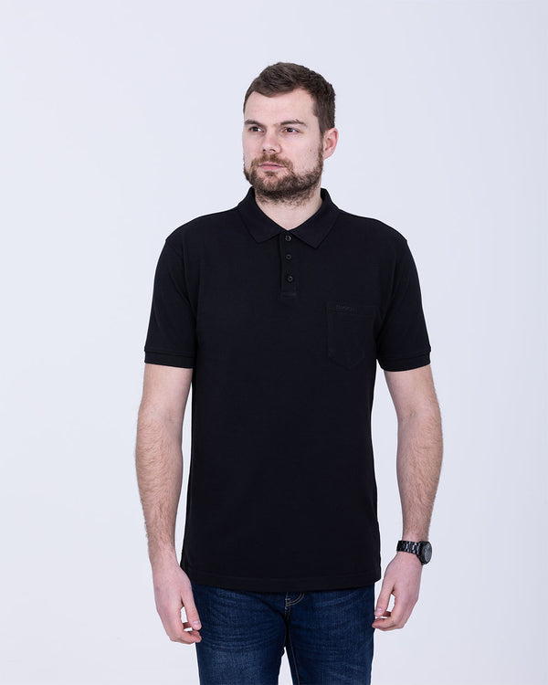 North 56 Regular Fit Tall Polo Shirt (black)