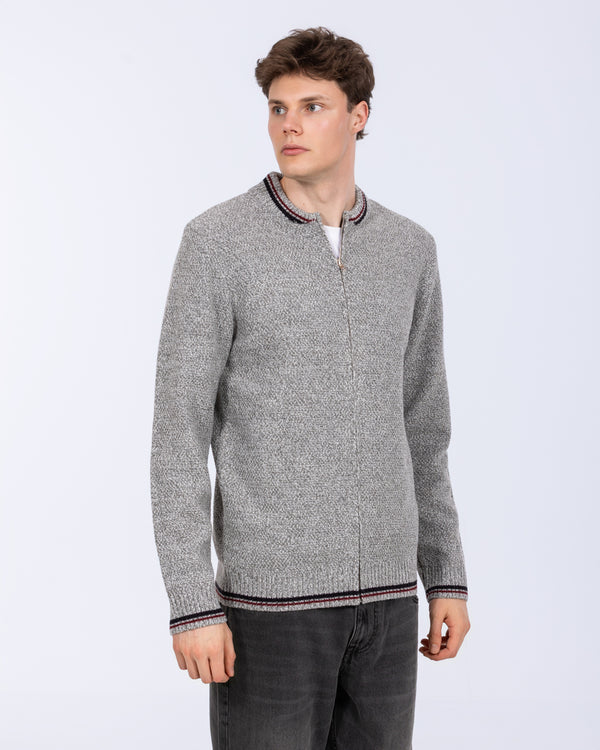 2t Tall Knitted Bomber (grey)