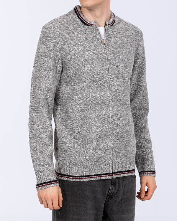 2t Tall Knitted Bomber (grey)