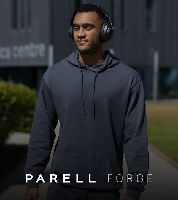 Parell Forge collection - long length mens activewear and gym clothes.