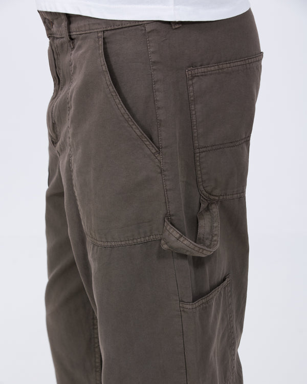 2t Calum Tall Loose Fit Carpenter Trousers (charcoal)