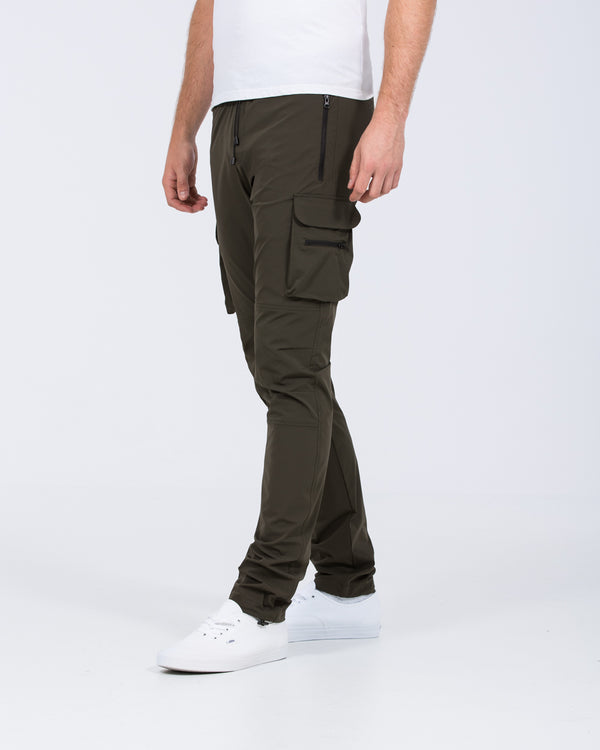 2t Roman Tall Utility Cargo Trousers (khaki)