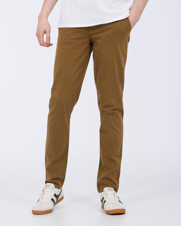 2t Oscar Tall Slim Fit Chinos (toffee)