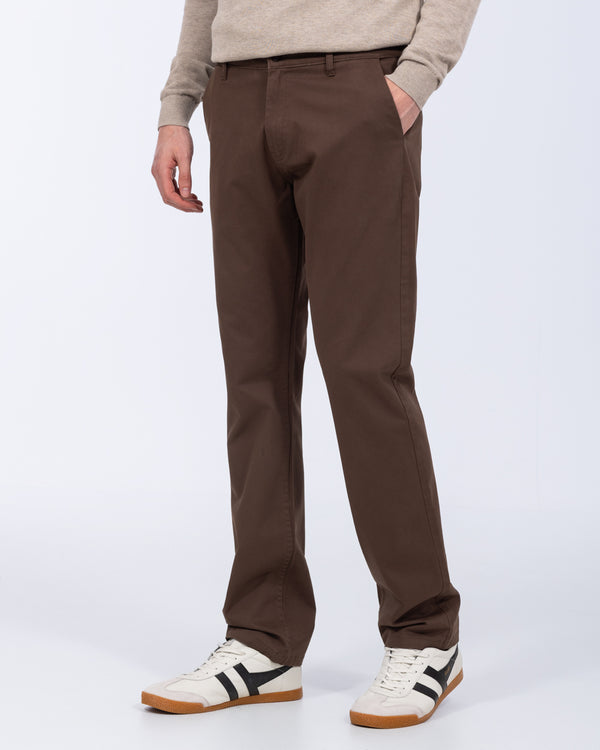 2t Myles Tall Regular Fit Chinos (chocolate)