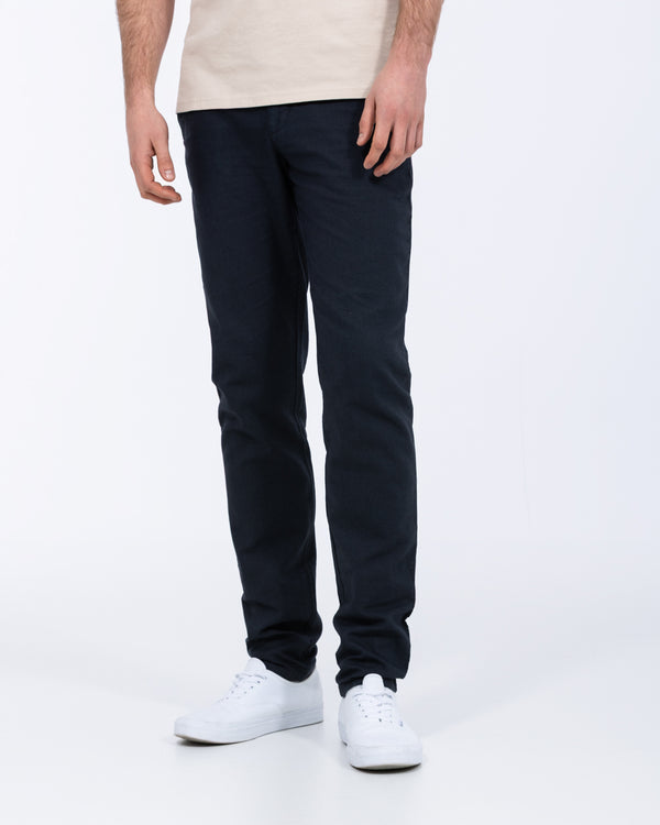 Redpoint Halifax Regular Fit Tall Linen Chinos (navy)