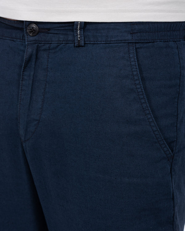 Redpoint Halifax Regular Fit Tall Linen Chinos (navy)