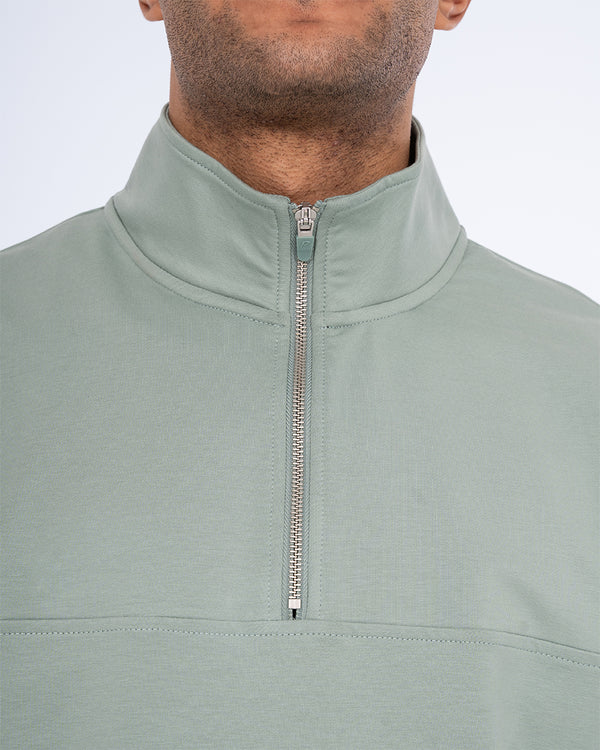 Parell Forge Tall Quarter Zip Training Top (sage)