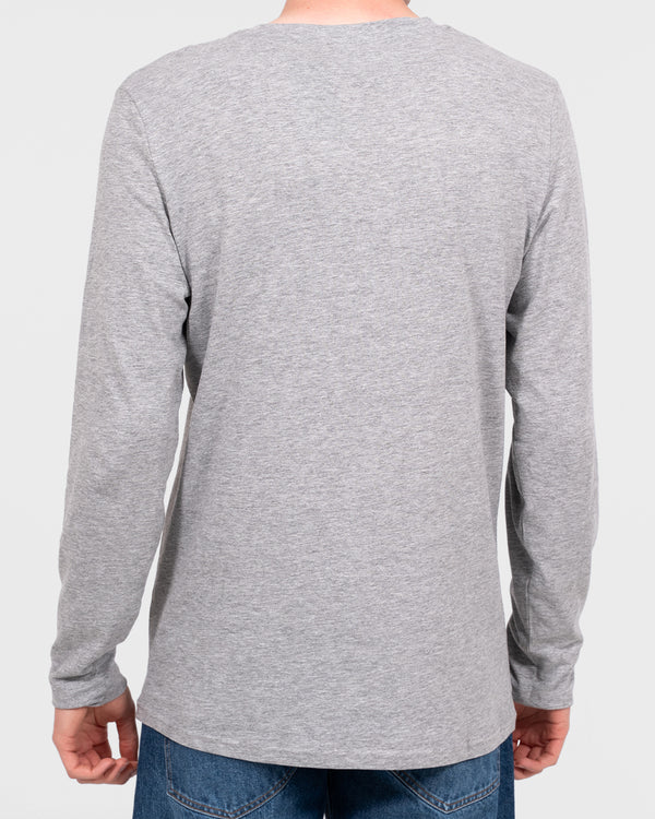 Essentalls Long Sleeve Tall T-Shirt (light grey)