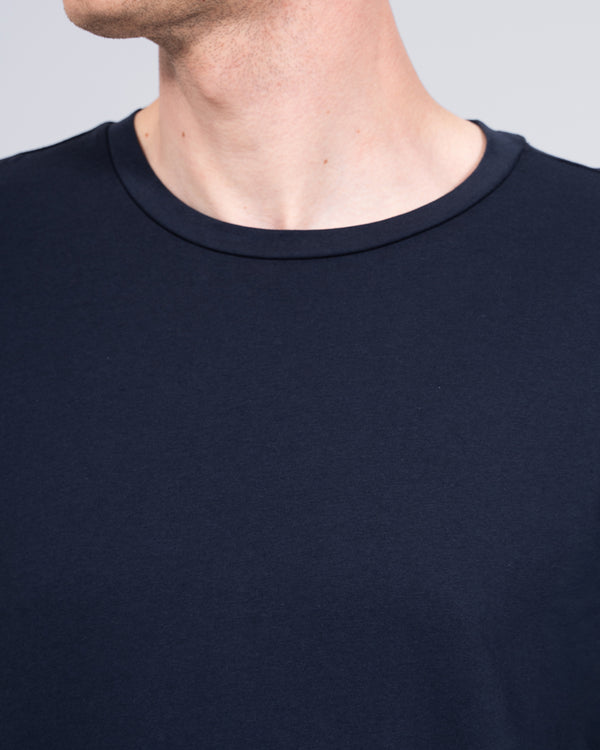 Essentalls Long Sleeve Tall T-Shirt (navy)