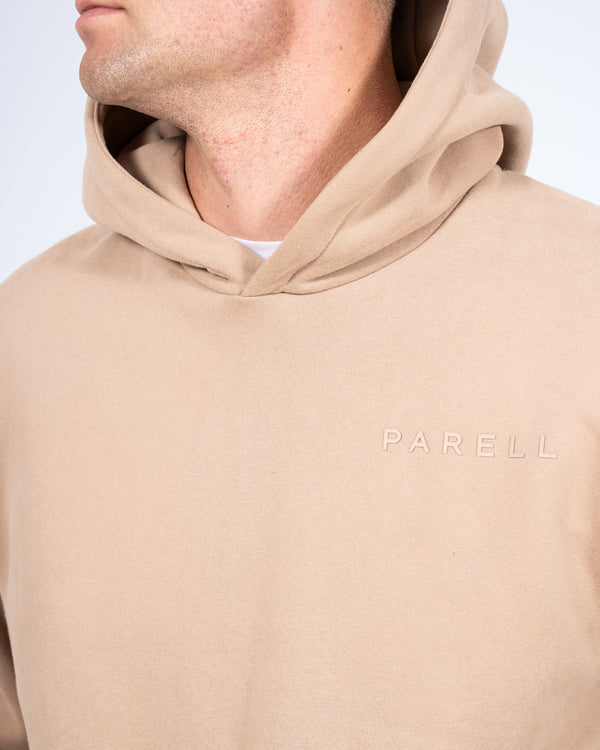 Parell Evolve Tall Oversized Pullover Hoodie (taupe)