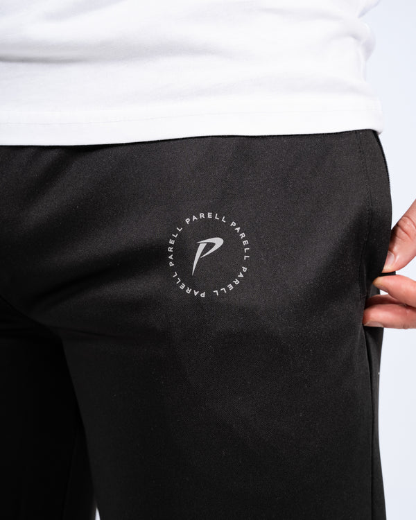 Parell Evolve Tall Panel Tracksuit Bottoms (black/grey)