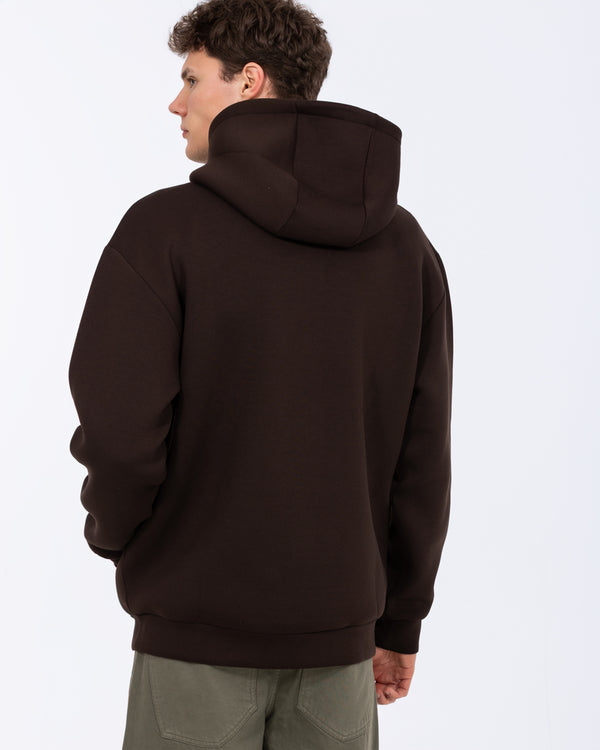 2t Fintray Tall Zip Through Hoodie (brown)