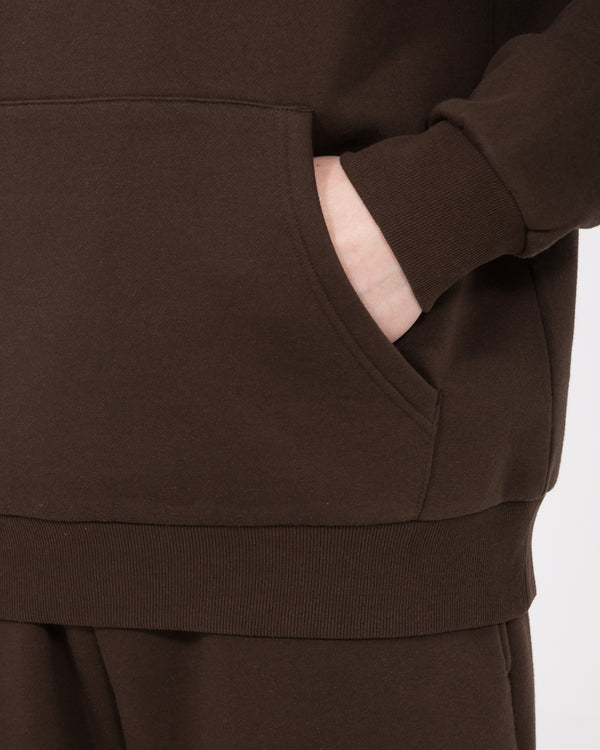 2t Blaine Tall Heavyweight Oversized Hoodie (brown)