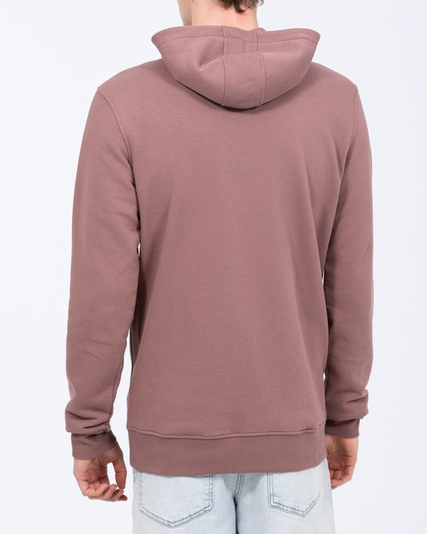 2t Reid Tall Hoodie (mauve embroidered)