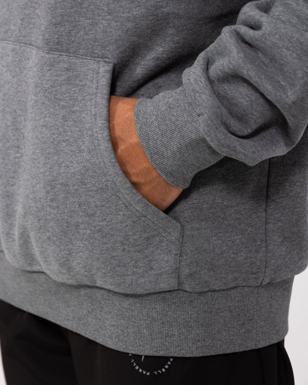 Parell Forge Tall Oversized Pullover Hoodie (charcoal)