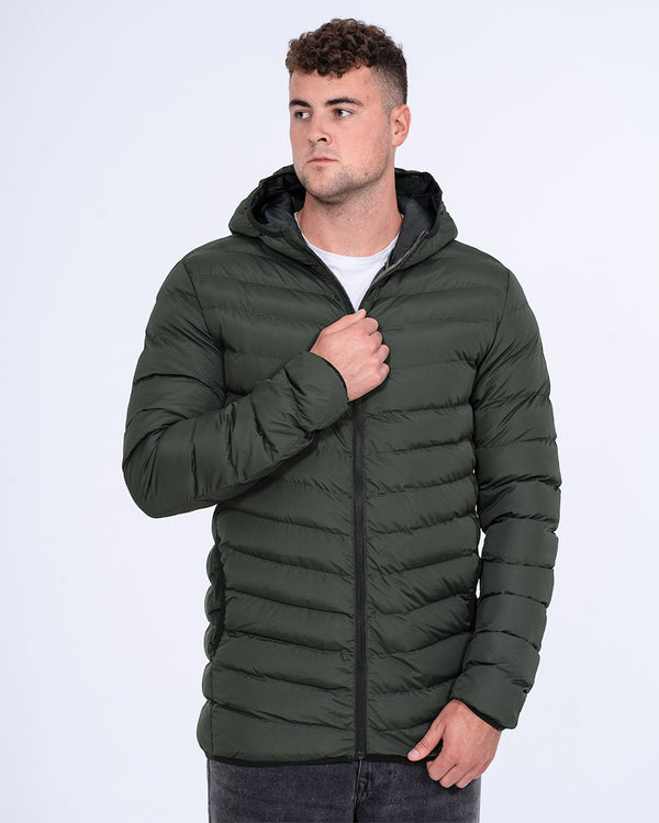 2t Grant Tall Puffer Jacket (khaki)