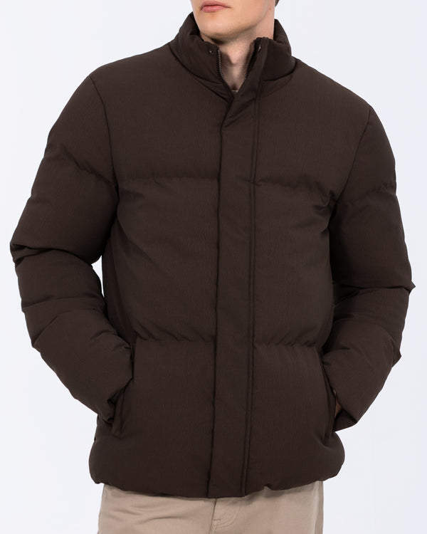 2t Metric Tall Padded Puffer Jacket (brown)