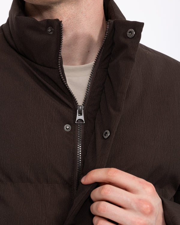 2t Metric Tall Padded Puffer Jacket (brown)