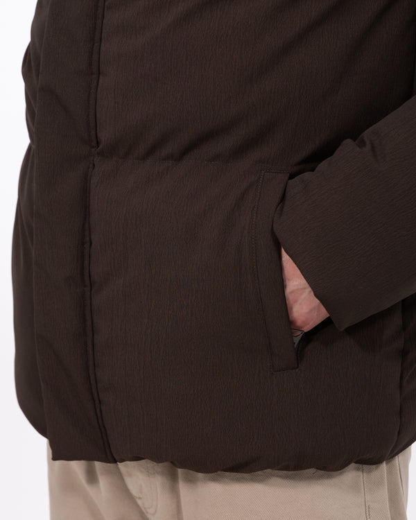 2t Metric Tall Padded Puffer Jacket (brown)
