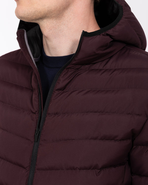 2t Grant Tall Puffer Jacket (burgundy)
