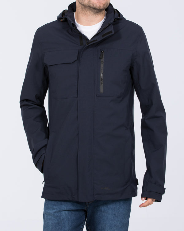 Redpoint Luke Tall Hooded Jacket (navy)