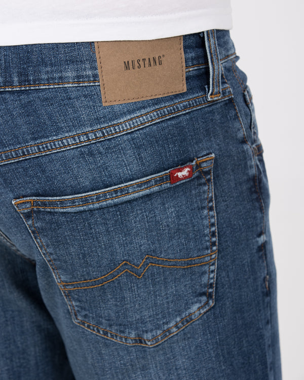MUSTANG Herenjeans Style Big Sur, Denim Blue (5000-982 MUSTANG Herenjeans Style Big Sur, Denim Blue (5000-982