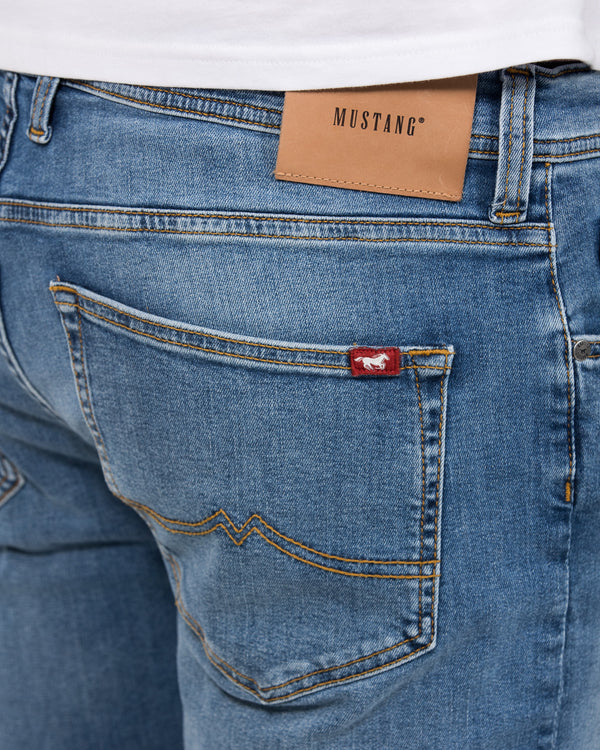 Mustang Michigan Jeans dritti con risciacquo vintage (W31/L34 Mustang Michigan Jeans dritti con risciacquo vintage (W31/L34