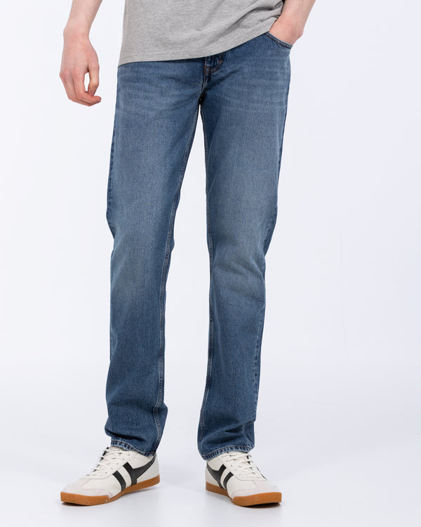 Mustang Denver Tall Straight Fit Jeans (blue denim)