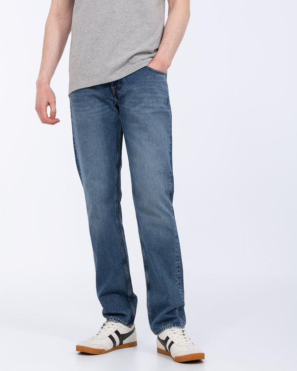 Mustang Denver Tall Straight Fit Jeans (blue denim)