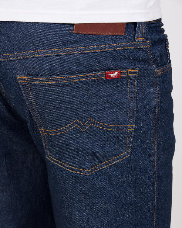 Mustang Tramper Straight Fit Tall Jeans (blue)