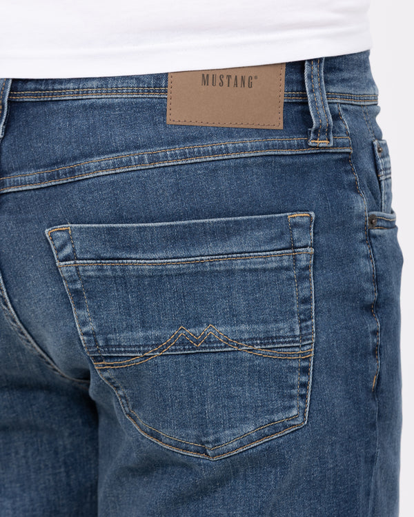Mustang Washington Straight Fit Tall Jeans (denim mid)